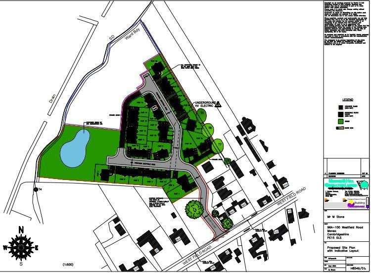 Plans for 26 homes in Manea have been resubmitted after they were refused this summer. (60288747)