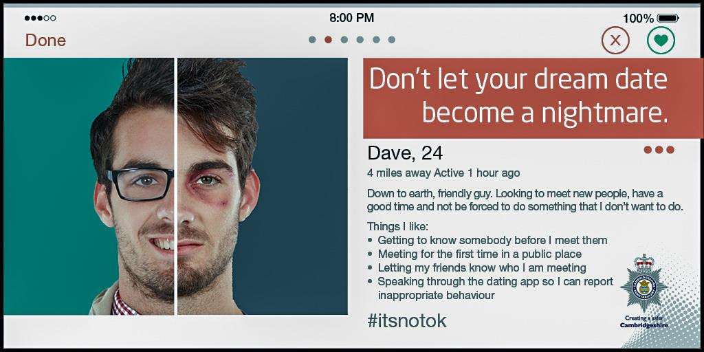 Police launch online dating campaign in lead up to Valentine's Day this Thursday. (7087575)