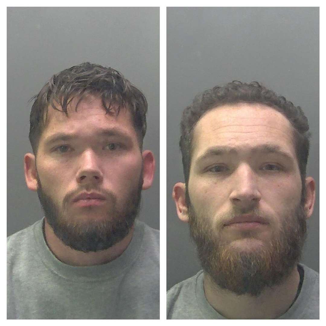 Brothers Riley and Bricy Upton have been jailed.