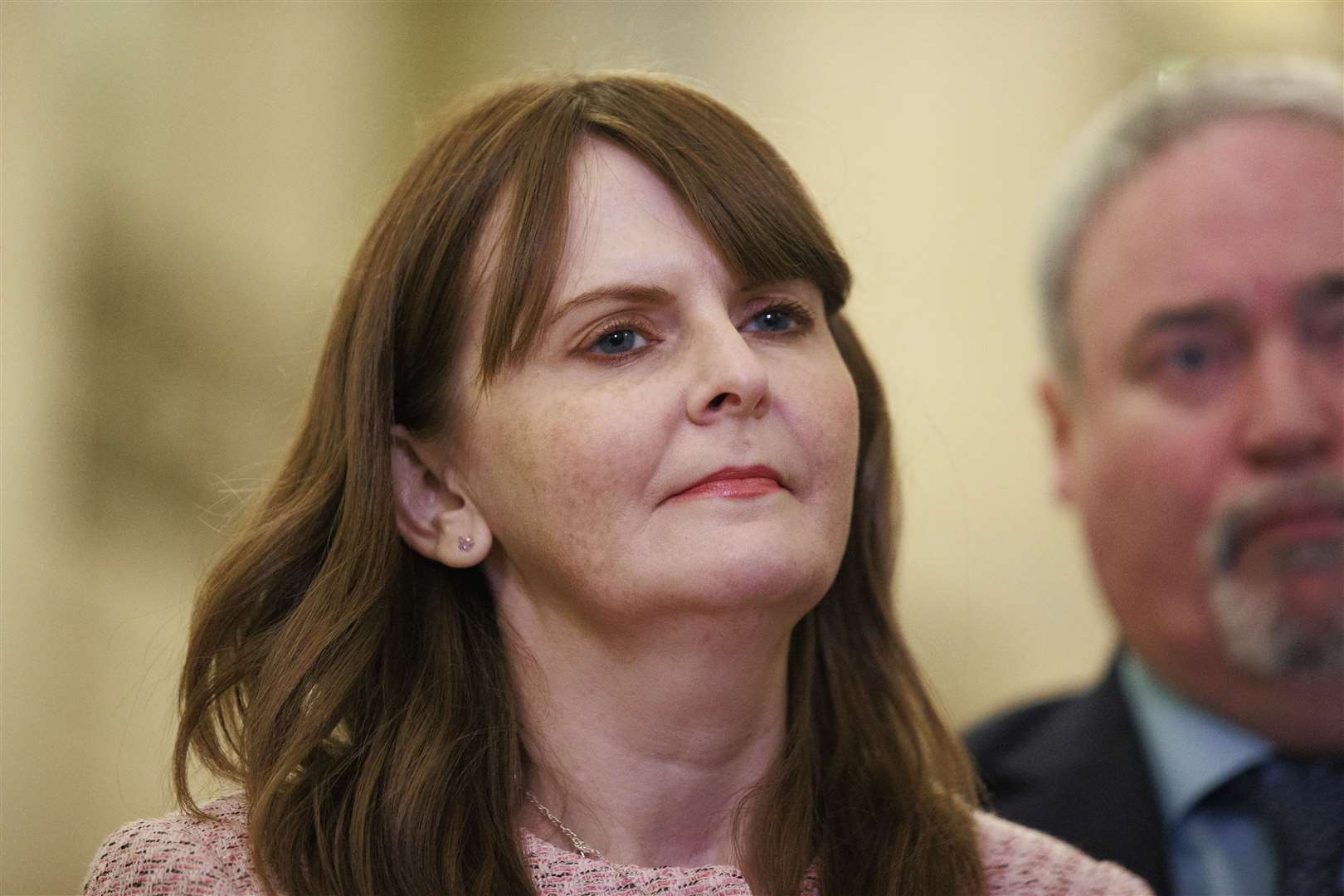 Stormont’s Economy Minister Caoimhe Archibald said the route connected the north west with other parts of Europe (Liam McBurney/PA)