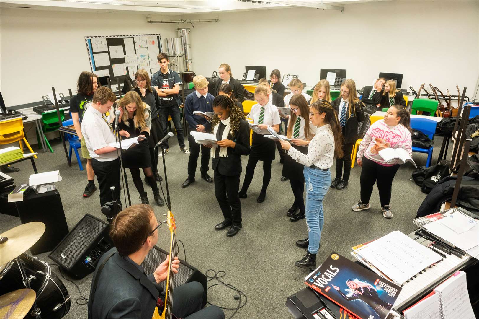 There is a real buzz around Thomas Clarkson Academy as students rehearse hard for their first stage production in three years. (61803962)