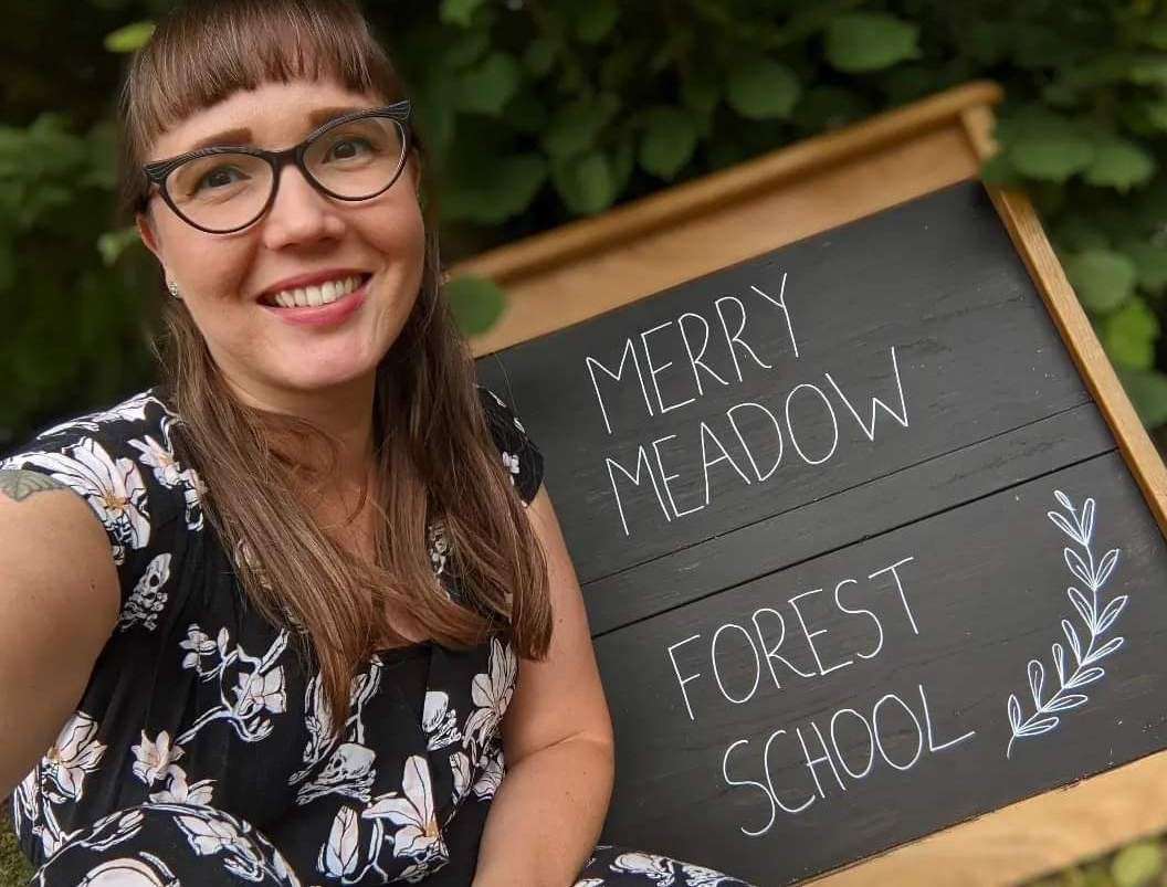 Jade Barrett was inspired to start up her own forest school