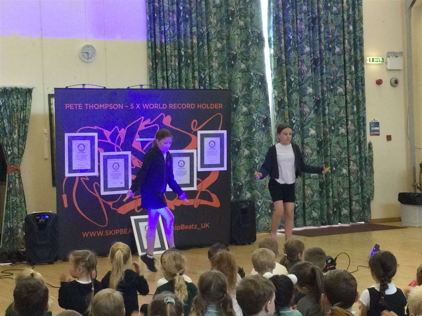 Pupils at All Sainst Academy In March learned the art of speed skipping. (56952659)