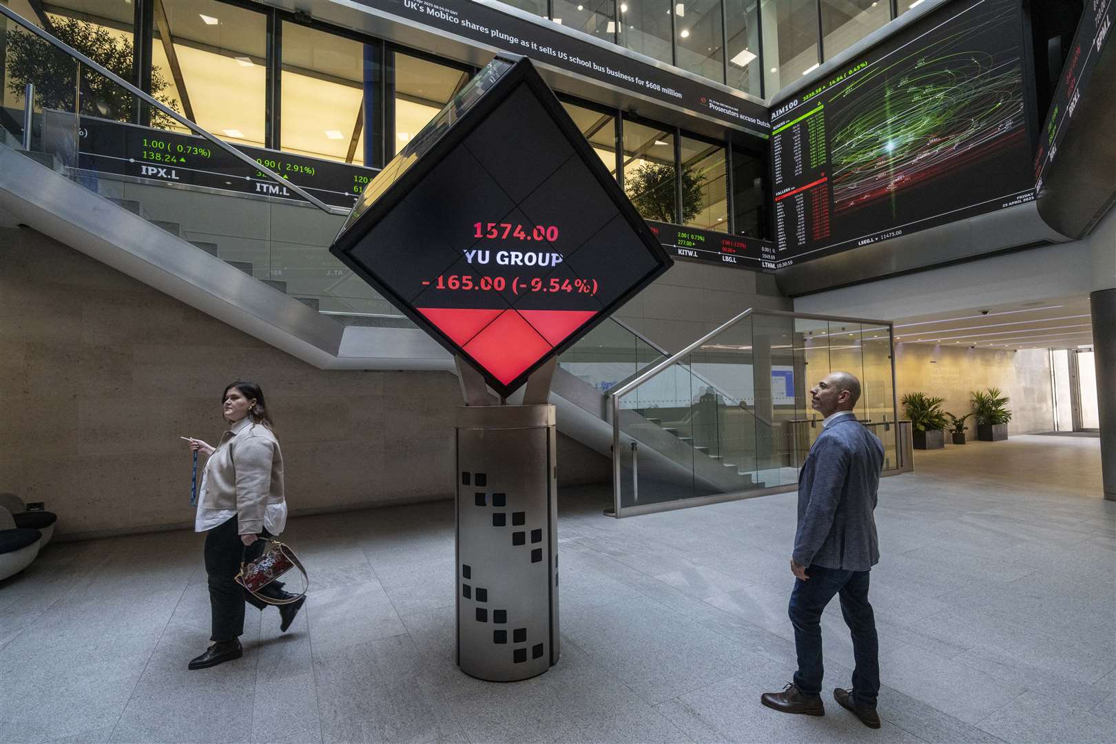 The deal will mean another major UK-listed company leaving the London stock exchange (PA)