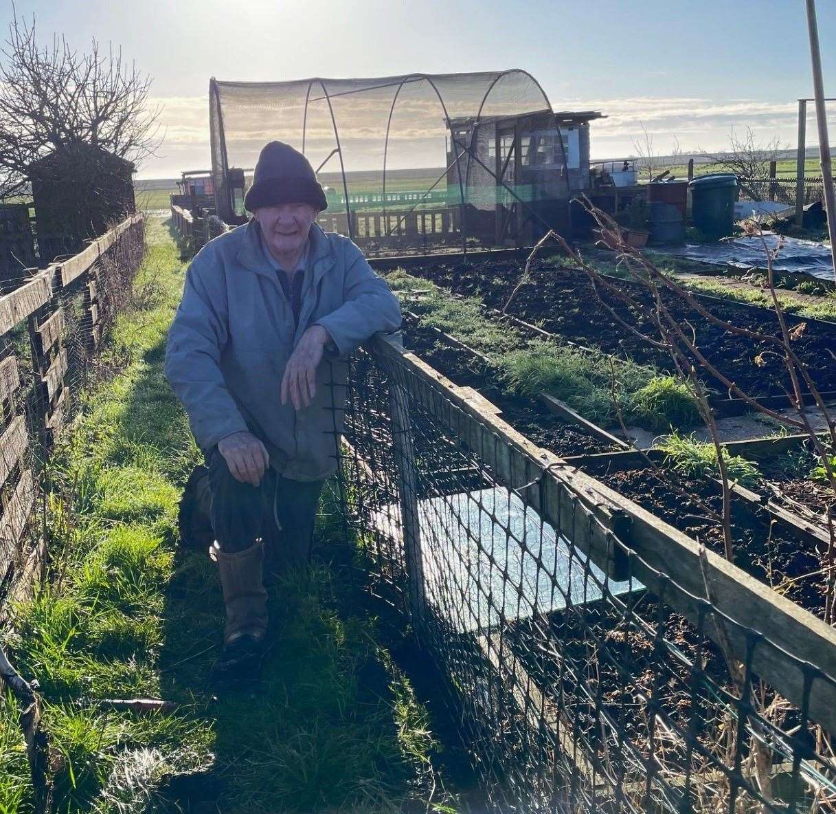 Bramwell Manns is the chair of Manea Allotment Association, which is currently looking for new members.