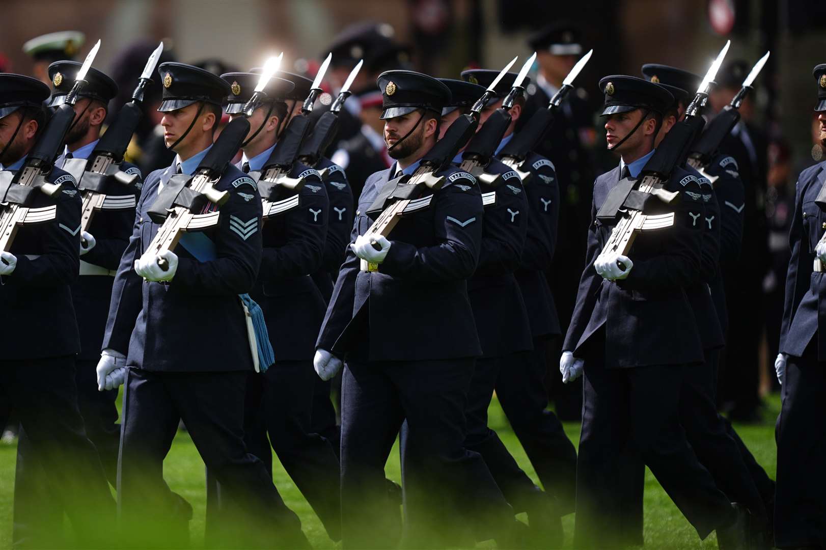 Members of the RAF Regiment (James Manning/PA)