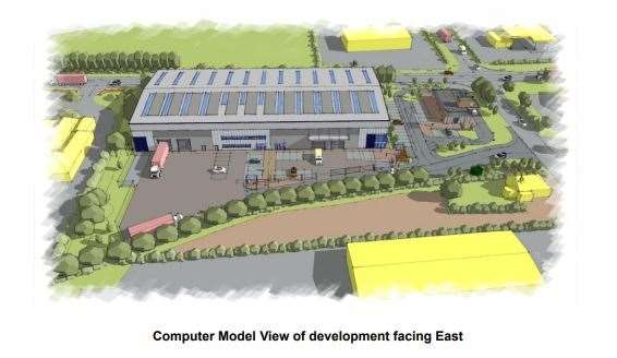Plans have gone in for the former Parkside Nursery site in Wisbech which include a drive-thru Starbucks. Images: Hulme Upright Architects. (61973289)