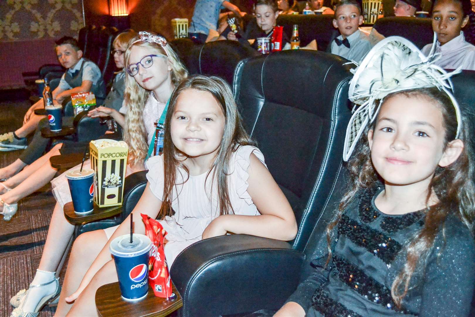 Children from Tydd St Mary school worked with Big Sky Arts to create a short film, which they then watched at a 'red carpet' premiere at the Luxe Cinema in Wisbech. (3297403)