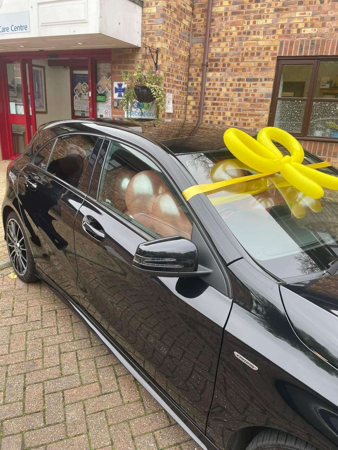 A Wisbech care home is holding a fundraising effort involving balloons and a car for Children in Need. (60757790)
