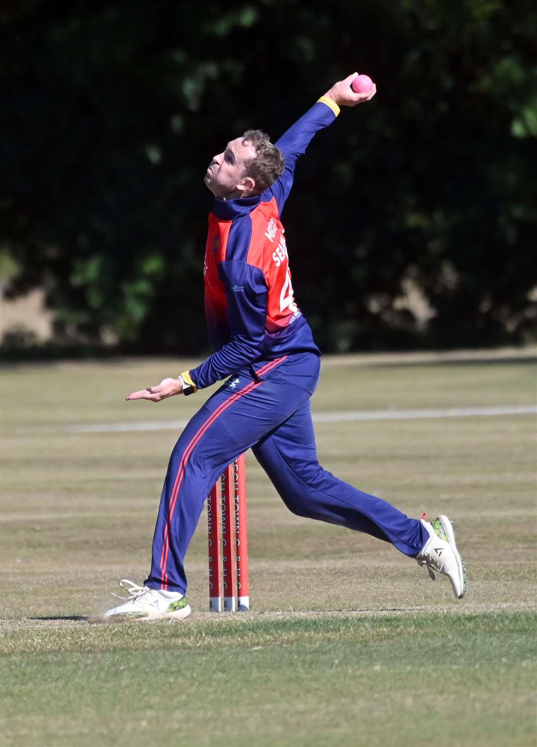 Wisbech cricket club hosting the Lashings cricket club..Jamie Seabrook. (58619588)
