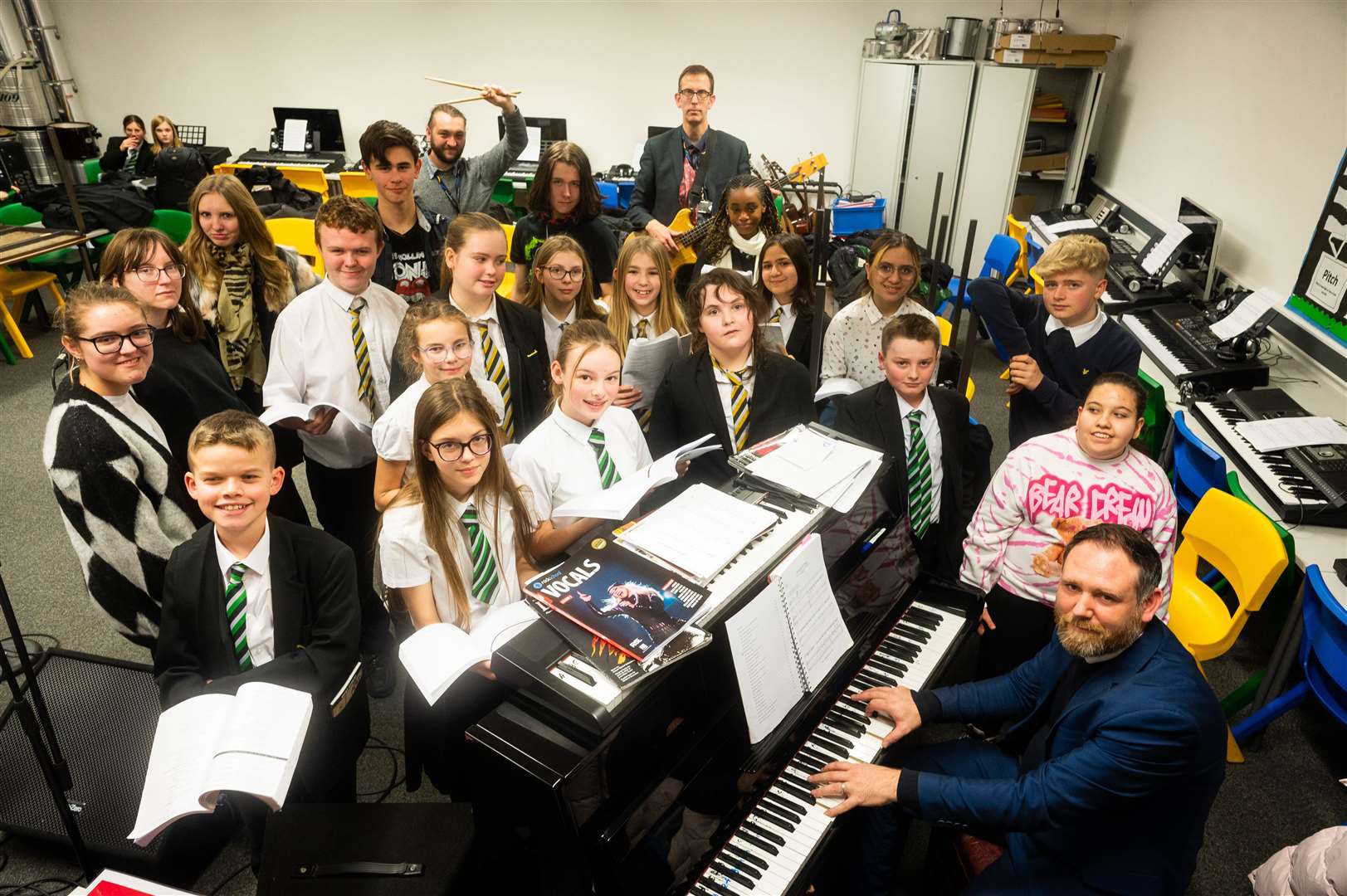 There is a real buzz around Thomas Clarkson Academy as students rehearse hard for their first stage production in three years. (61803983)