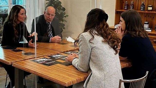 Princess Eugenie paid a visit to Wisbech to discuss the issue of modern slavery. (53478376)