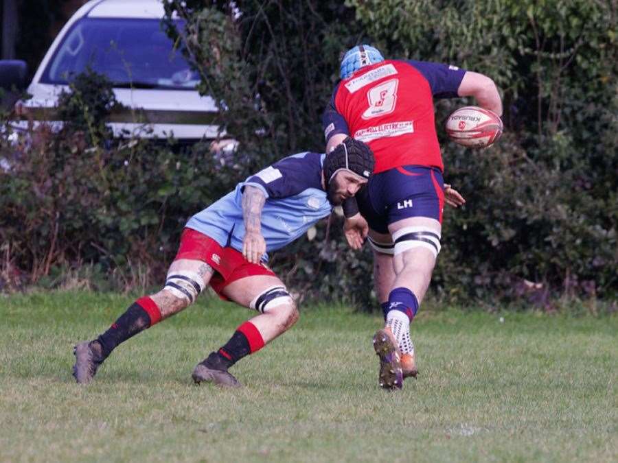Luke Hare scores a try for Wisbech (62687941)