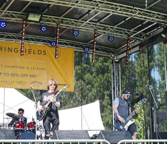 Penguinz also played recently at Spalding Beer Festival