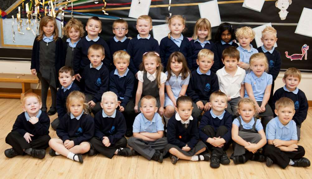 Class One at Cavalry Primary School, March.