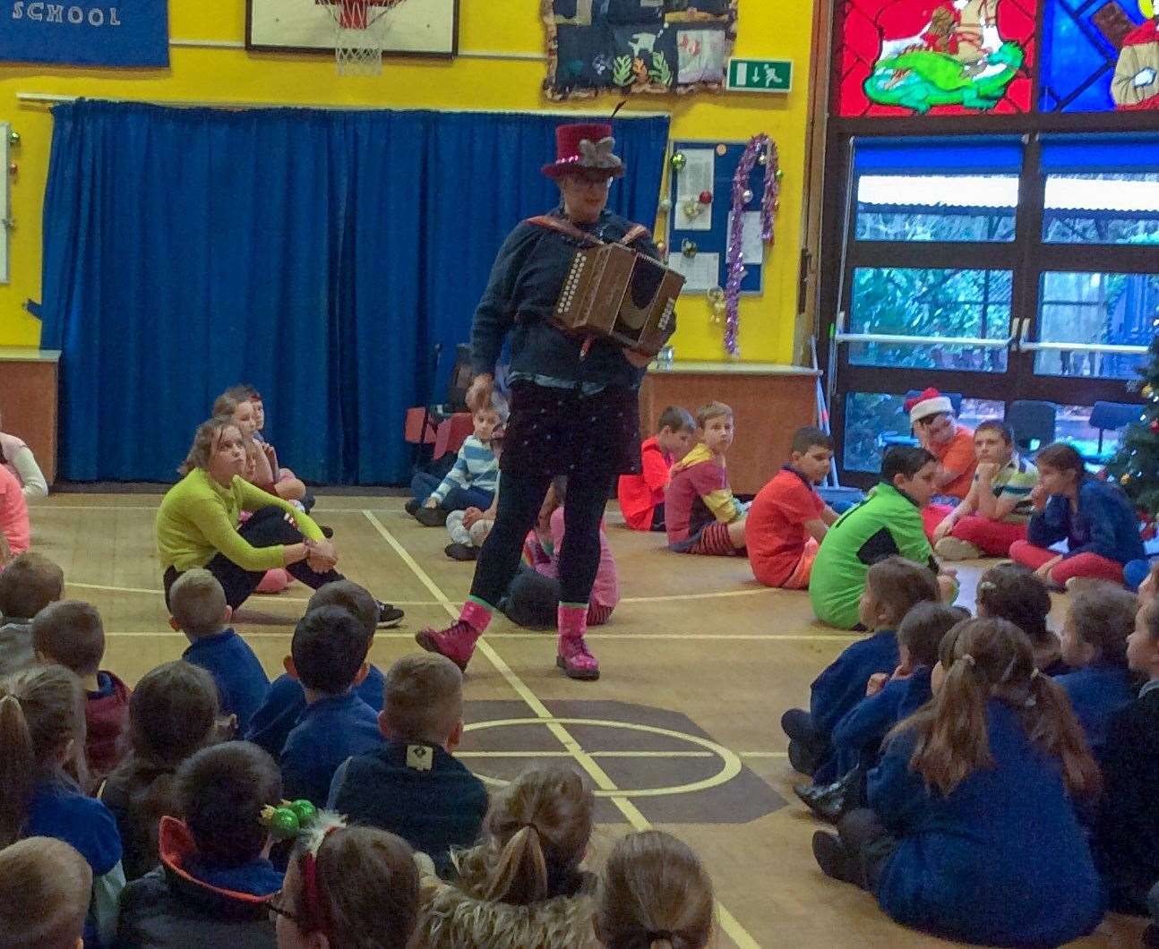Children at Anthony Curton Schooll have been learning about the Fenland giant Tom Hickarthrift. (24585634)