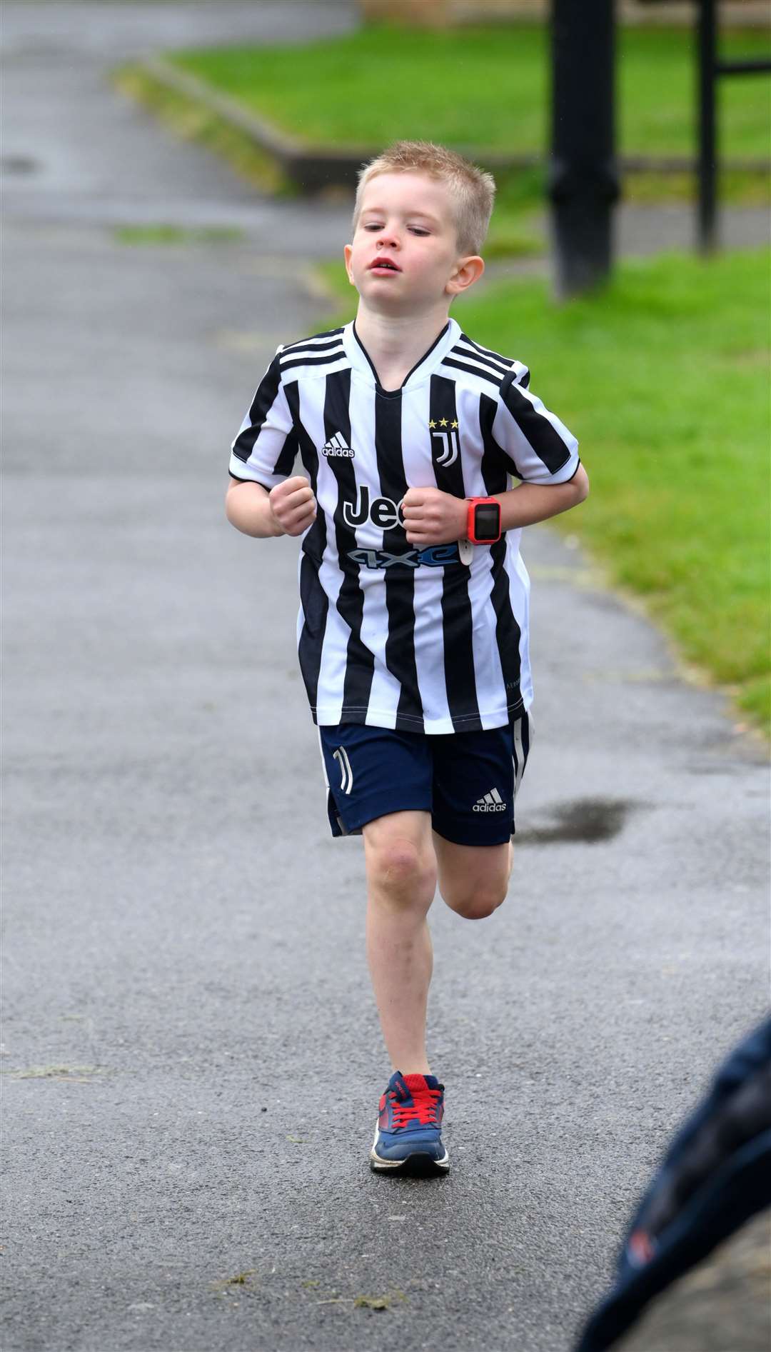 Youngsters wore fancy dress Wisbech Junior parkrun's sixth anniversary event