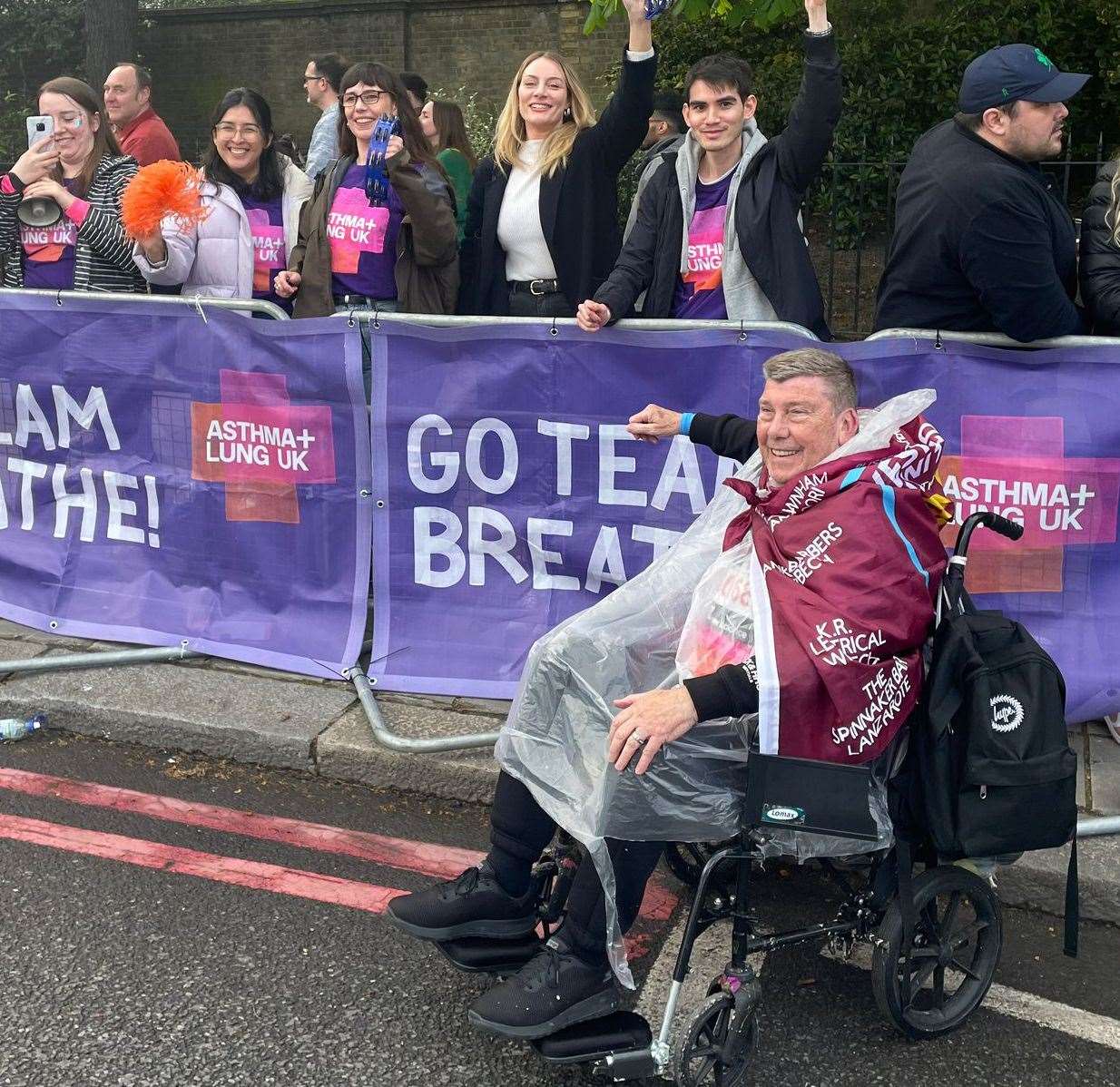 Gerry completes the London Marathon