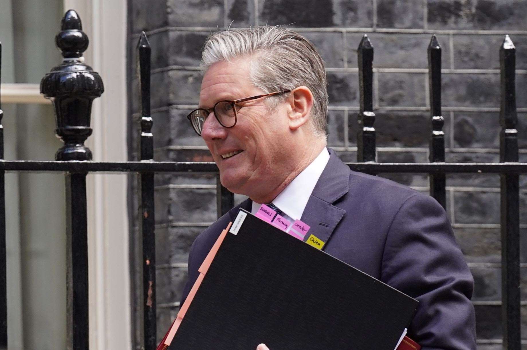 Sir Keir Starmer insisted the deal was a ‘huge win’ for Britons (Stefan Rousseau/PA)
