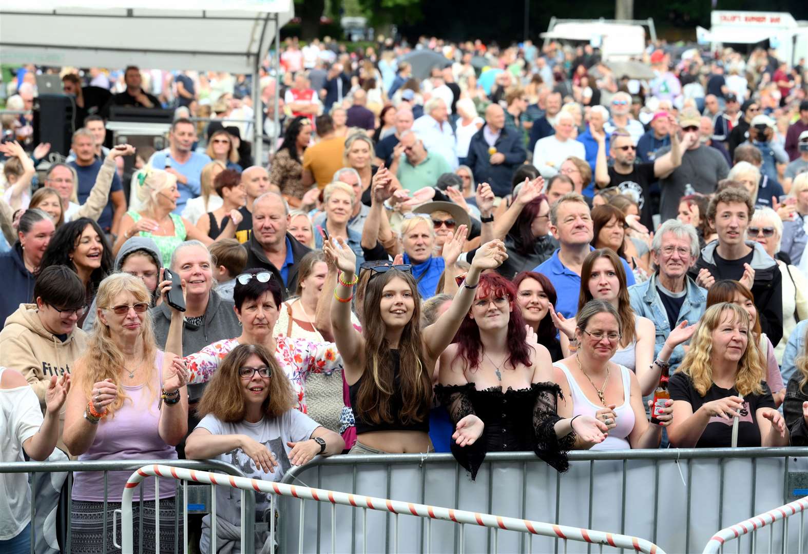 Wisbech Rock FestivalThe crowds