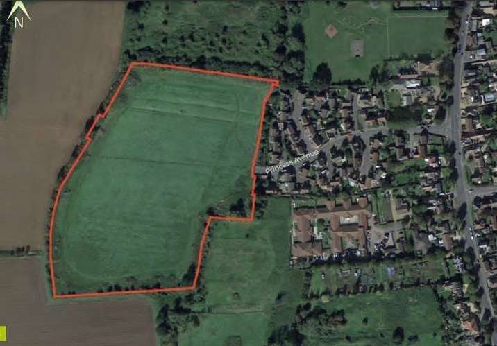 Plans for 125 homes on land west of Princess Avenue in March were approved in May 2023.