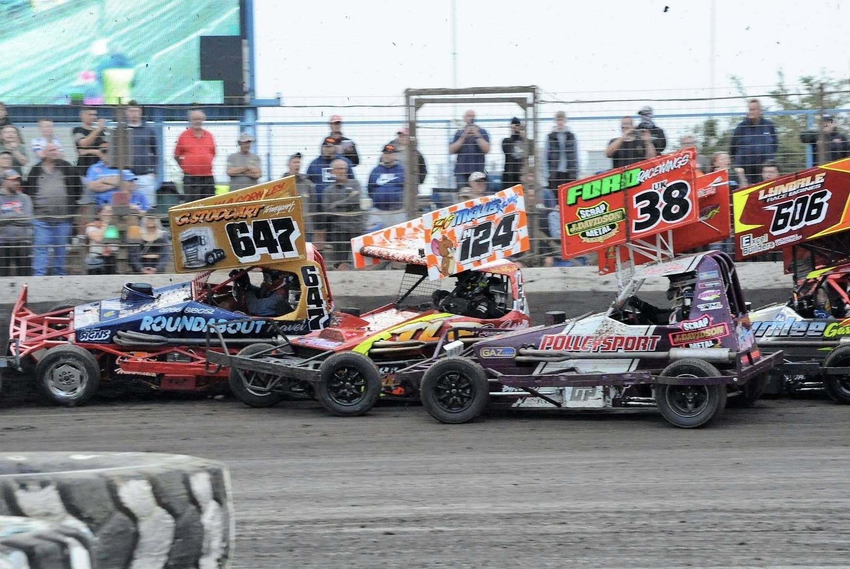 Polley moved from eighth to second on the opening lap (Picture: Colin Casserley)