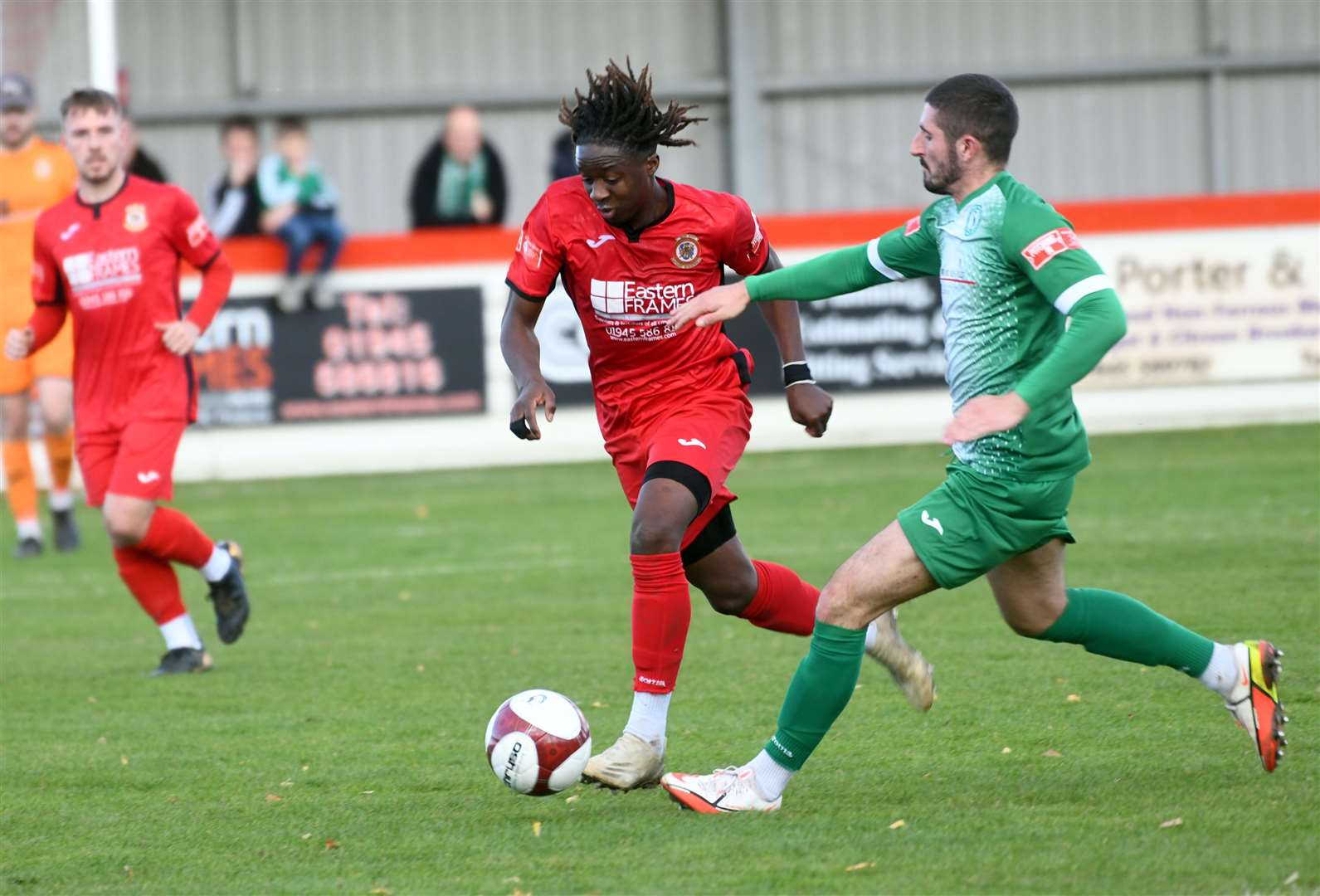 Wilson Chingoka in full flight.