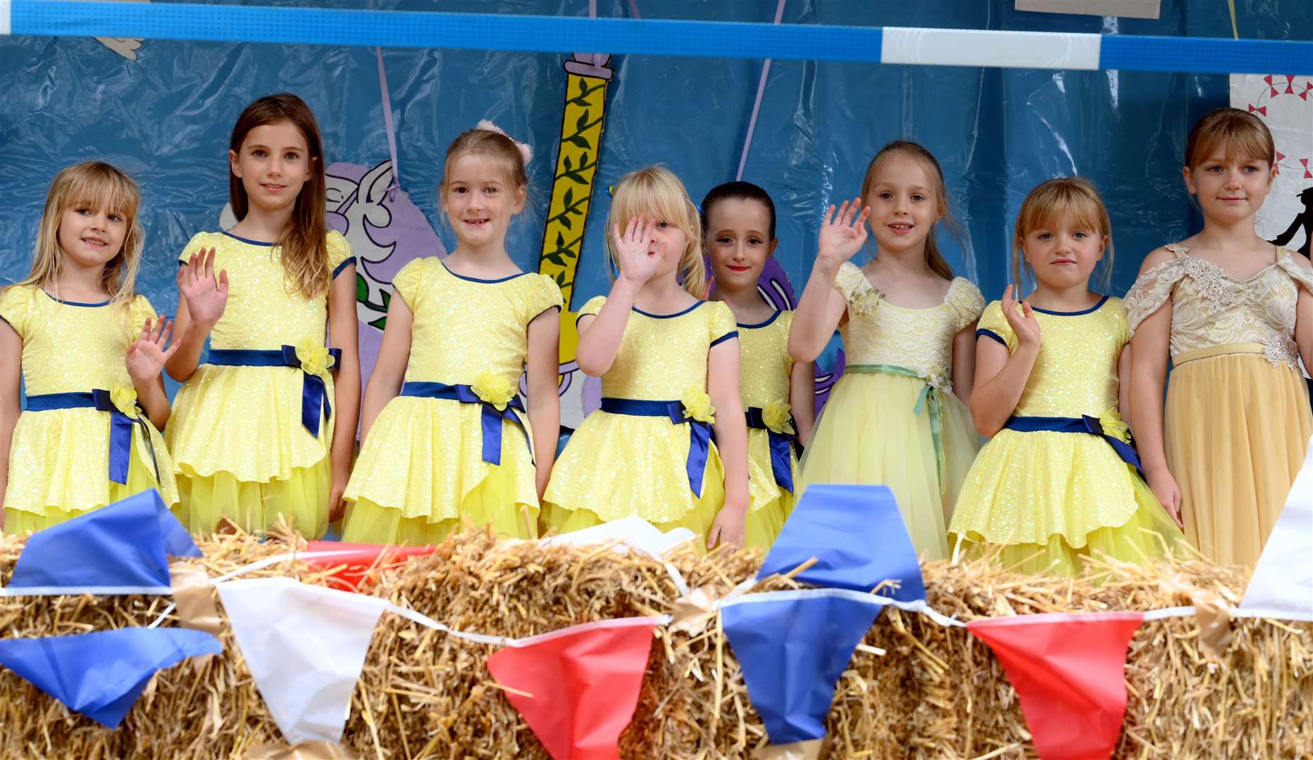 Younger children took part as well as older children