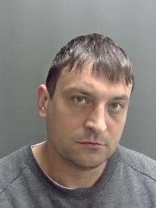 Mindaugus Grizas has been jailed after stealing the car in Breckland. Picture: Norfolk Police