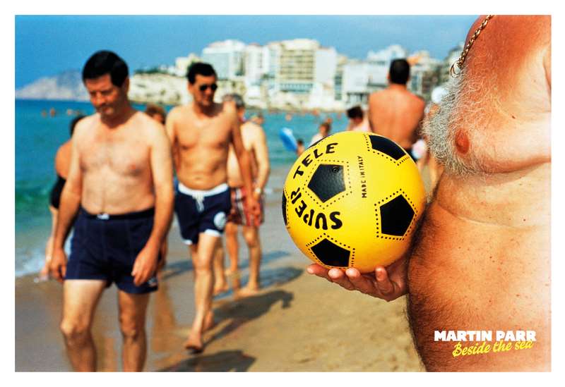The photographs show British seaside life (Martin Parr/PA)