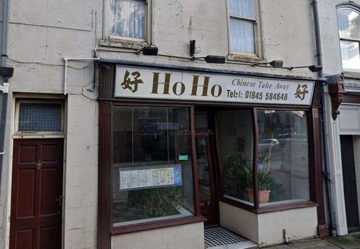 Ho Ho Chinese Takeaway has received a lesser rating. Picture: Google Maps