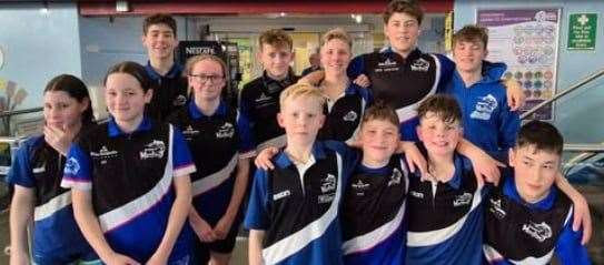March Marlins swimmers at the COPS Last Chance Regional Qualifier at Manor Leisure in Whittlesey.