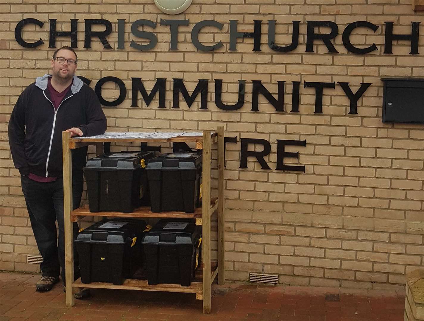 Nate Landsell has built four specialist recycling hubs to help Christchurch villagers be more environmentally friendly. (26917038)