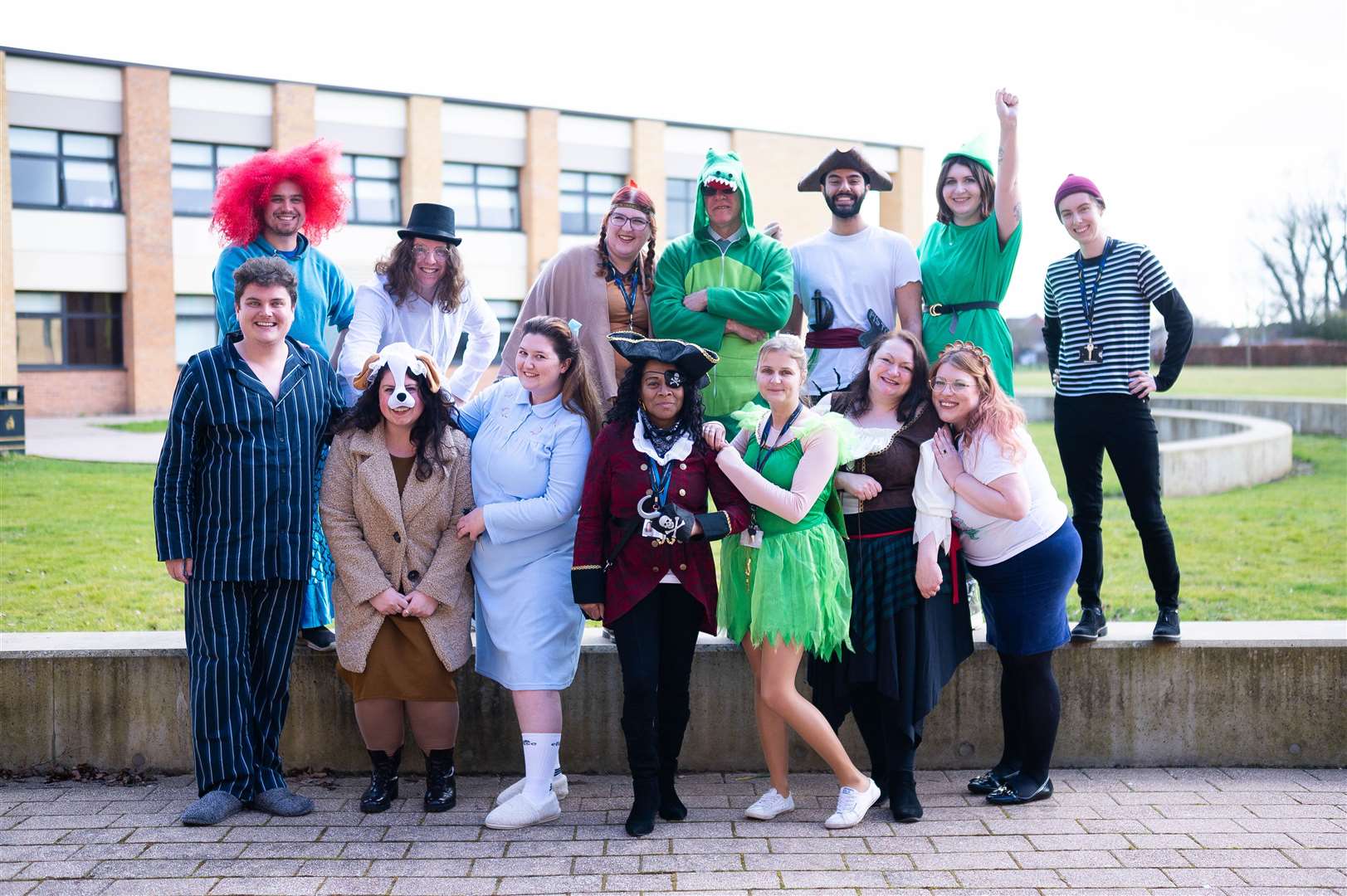 Staff at the Thomas Clarkson Academy dressed to impress for World Book Day. (62764427)