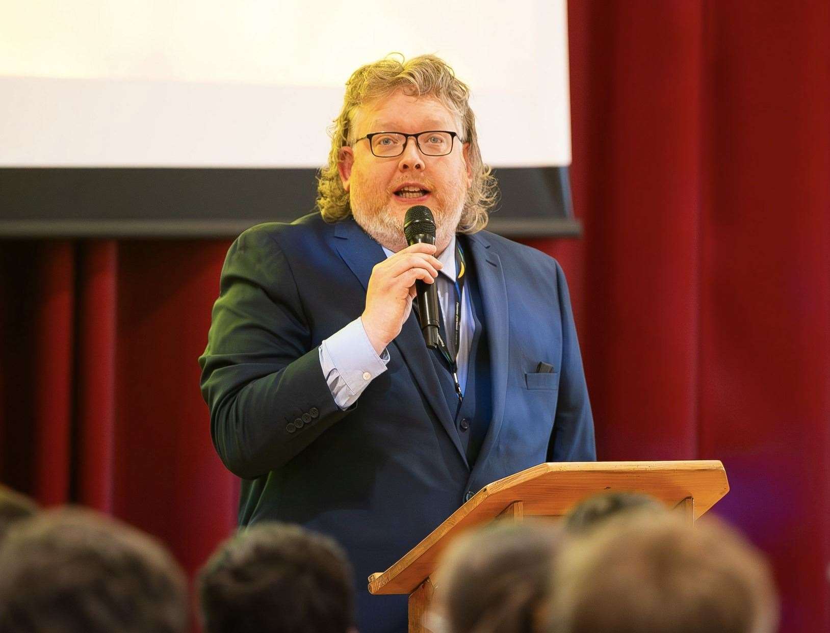 TCA Head of English Ian Gooda.