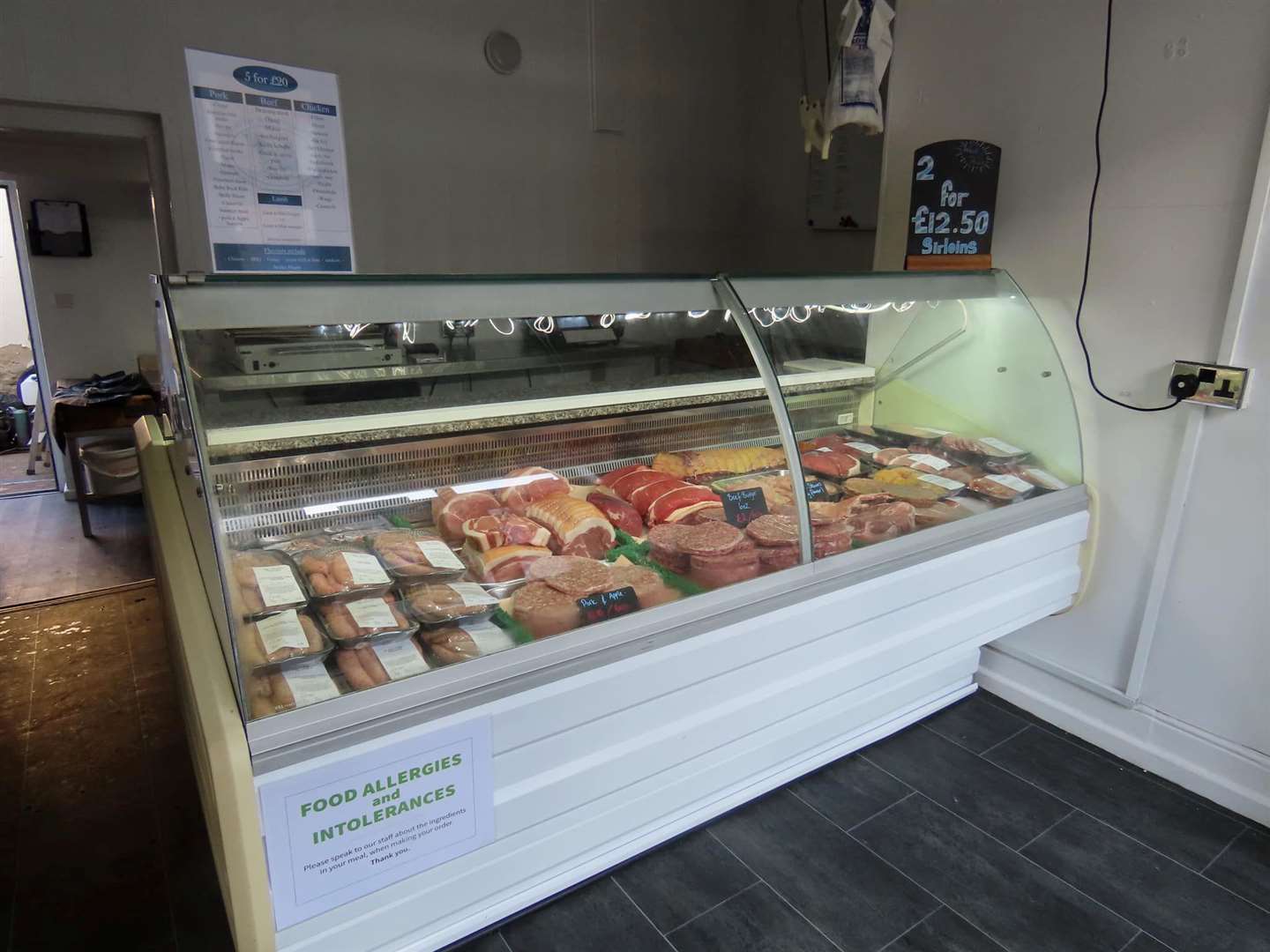 Jack Smith and his partner Nina have opened their open butcher shop in March.
