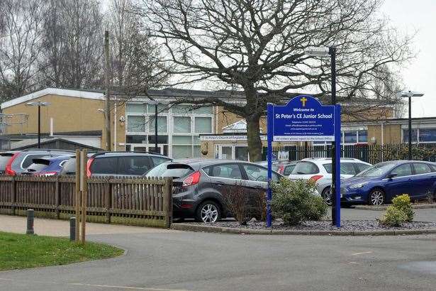 St Peter's Church of England School in Wisbech is 'fun' according to pupils. (37559999)