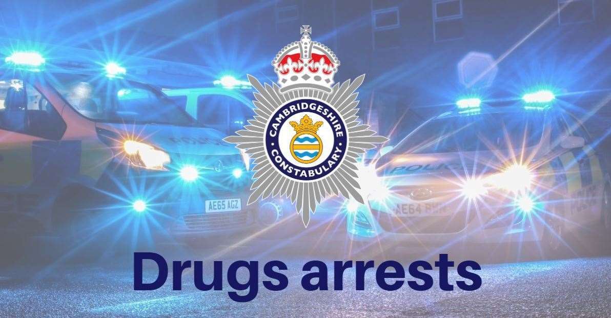 Three teenagers were arrested in Wisbech on suspicion of being concerned with drug dealing.