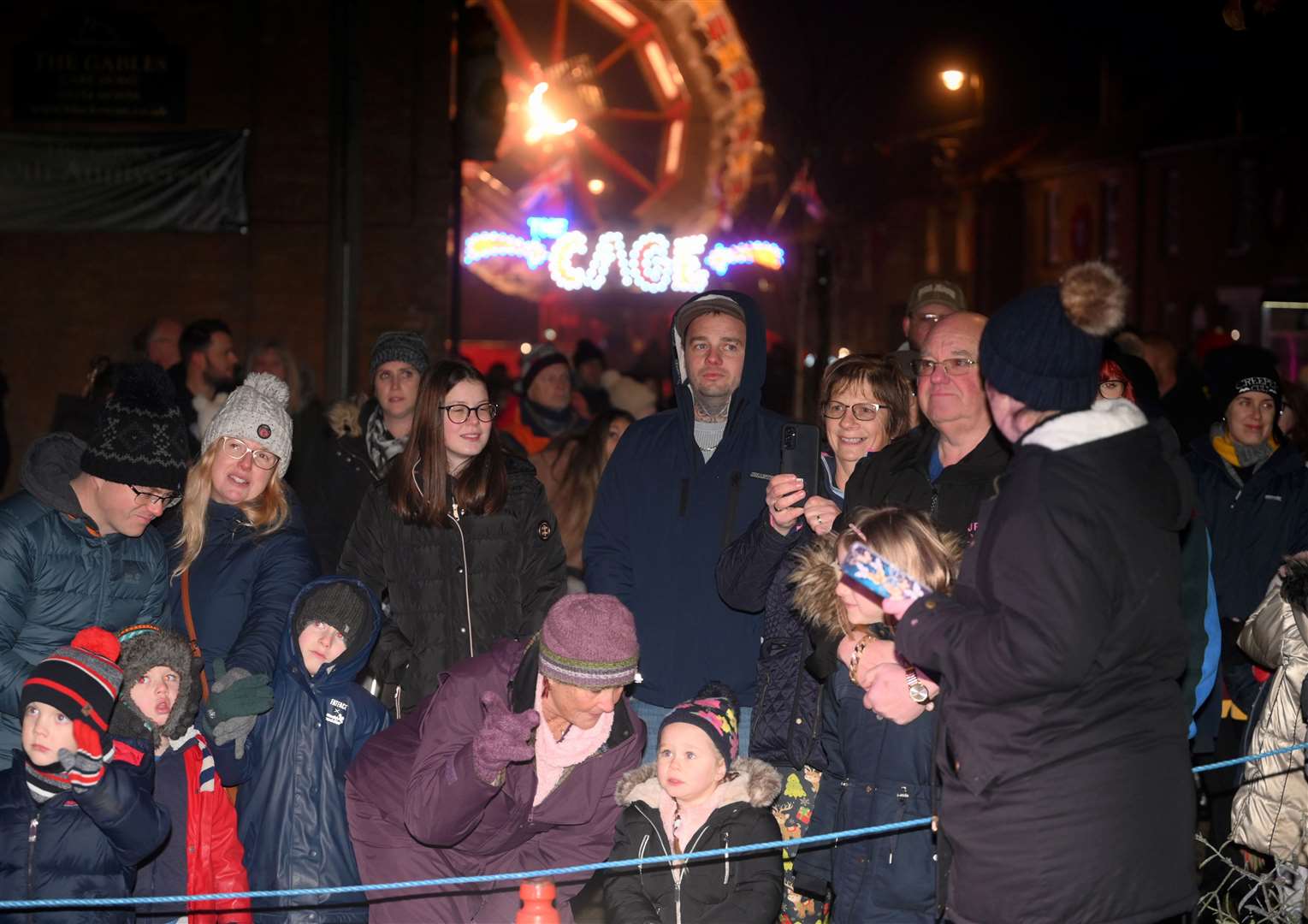 Chatteris Christmas lights switch on