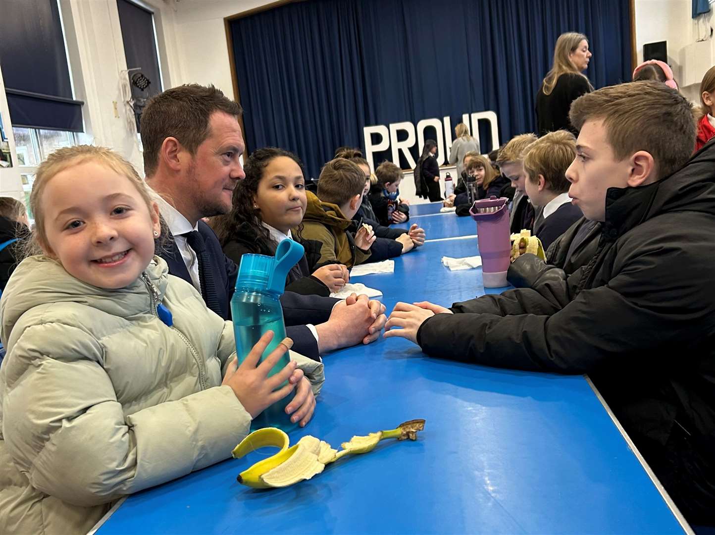 Breakfast club is a time for pupils to socialise