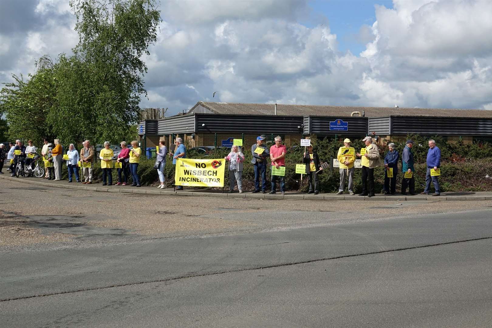 Lead inspector Andre Pinto carried out an accompanied site inspection of places of interest connected to the proposed Wisbech mega-incinerator. Photos: Garry Monger/WisWIN.