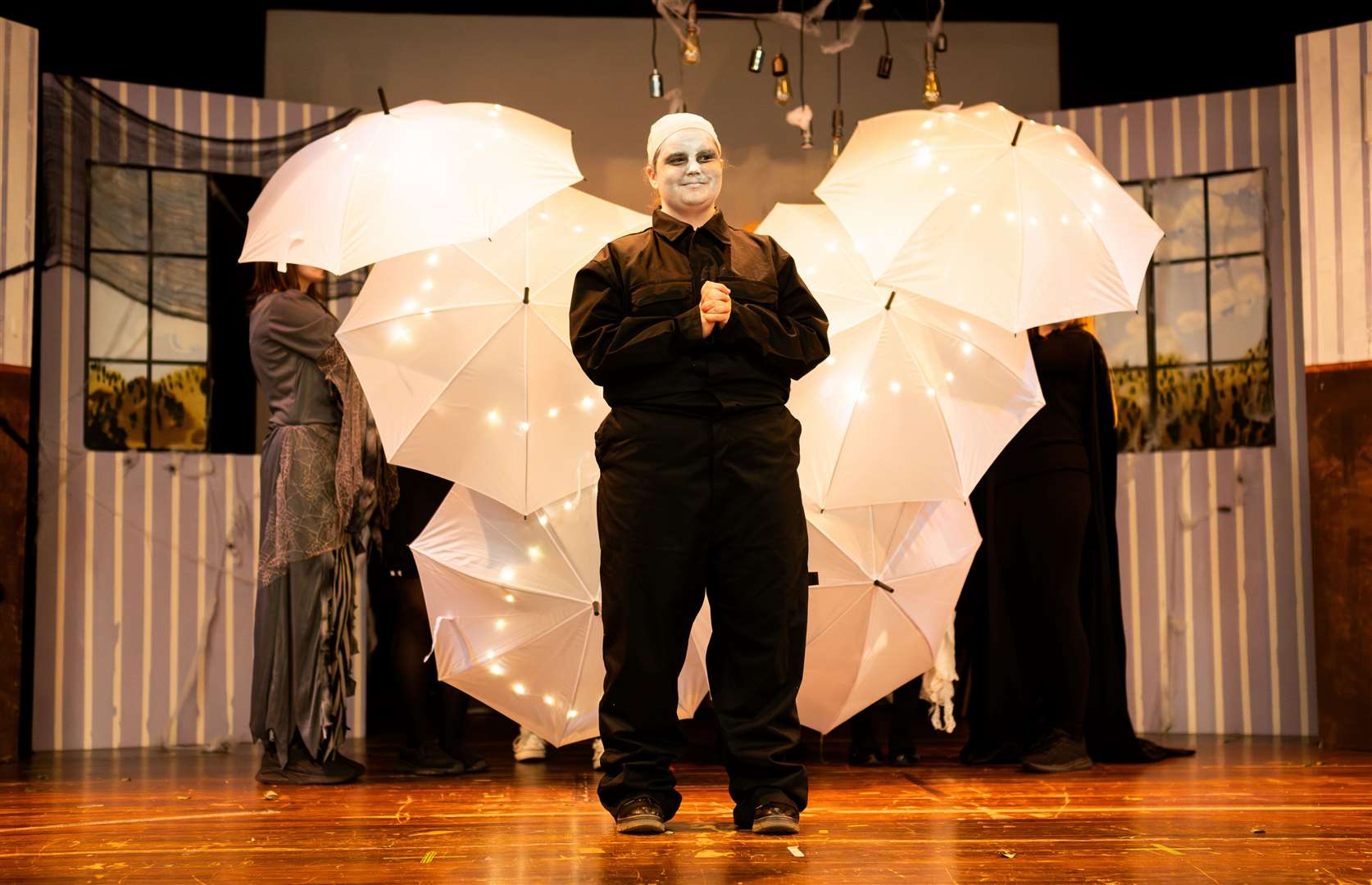 Morticia, Gomez, Wednesday and Puglsely will be joined by Uncle Fester, Grandmama and Lurch, when Marshland High School stages The Addams Family Musical from November 7 to 9.