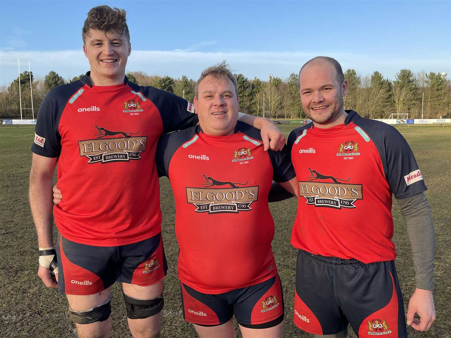 Wisbech try scores Solomon Prestidge, Round Table man of the match Raimondas Vinksna and veteran Shane Vickers (54578118)