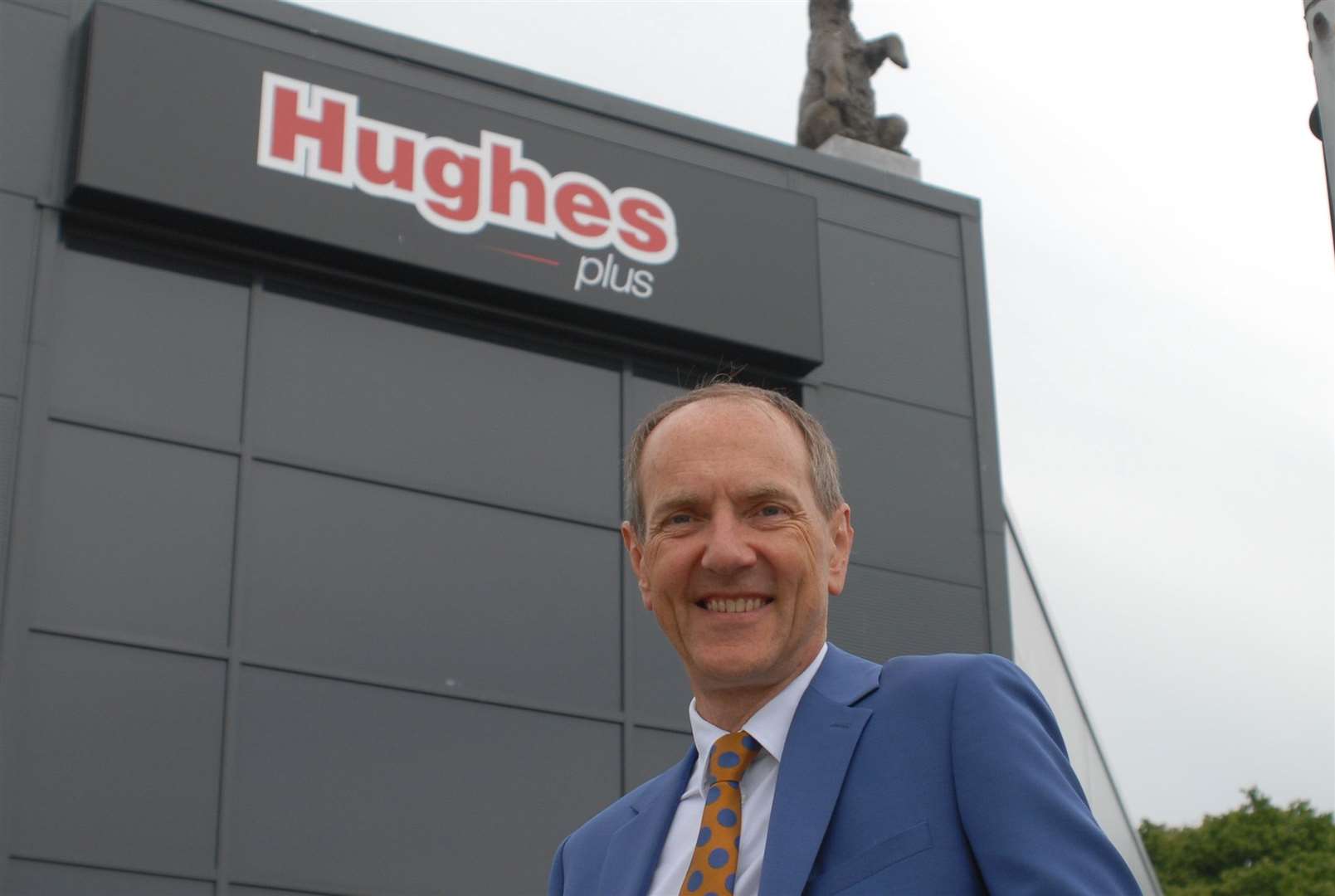 Robert Hughes, of Hughes Electrical, which is re-opening its shop in Wisbech. (39371530)