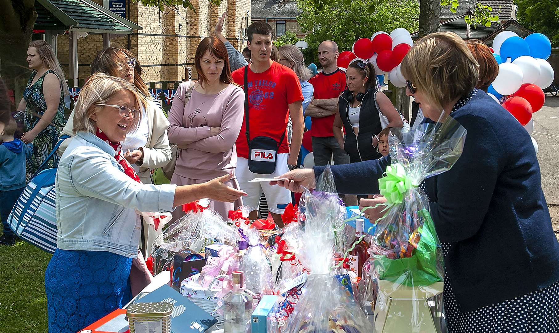 Elm Road Primary School Hosts The Queens Jubilee Platinum Pi-Nic Event. (56961847)