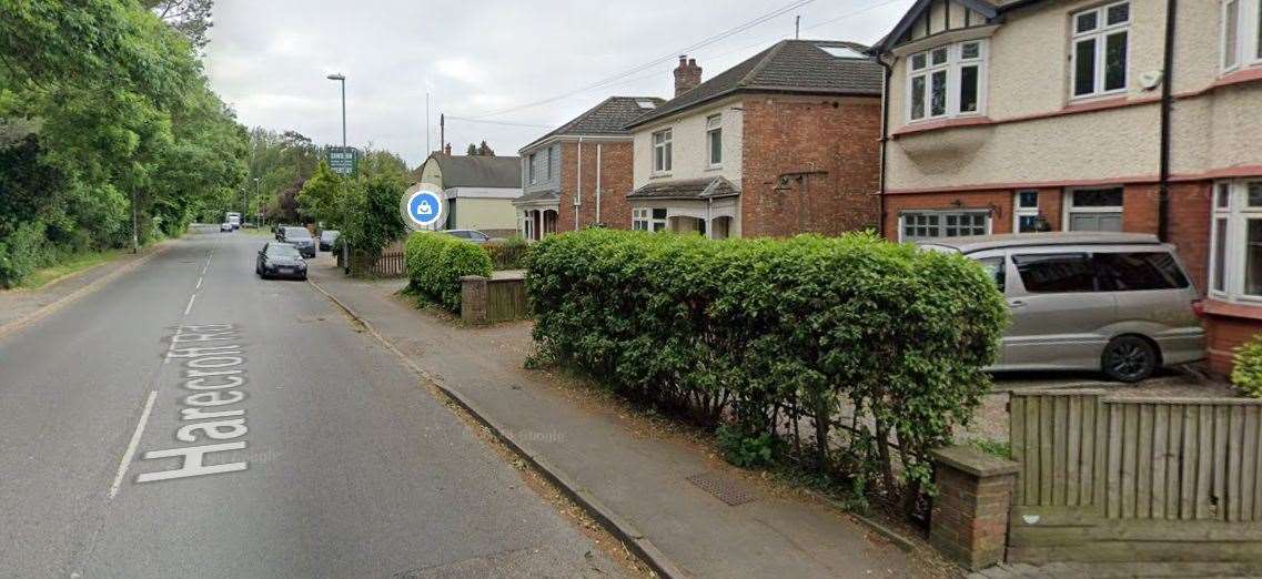 The incident took place on Harecroft Road in Wisbech. Picture: Google Maps