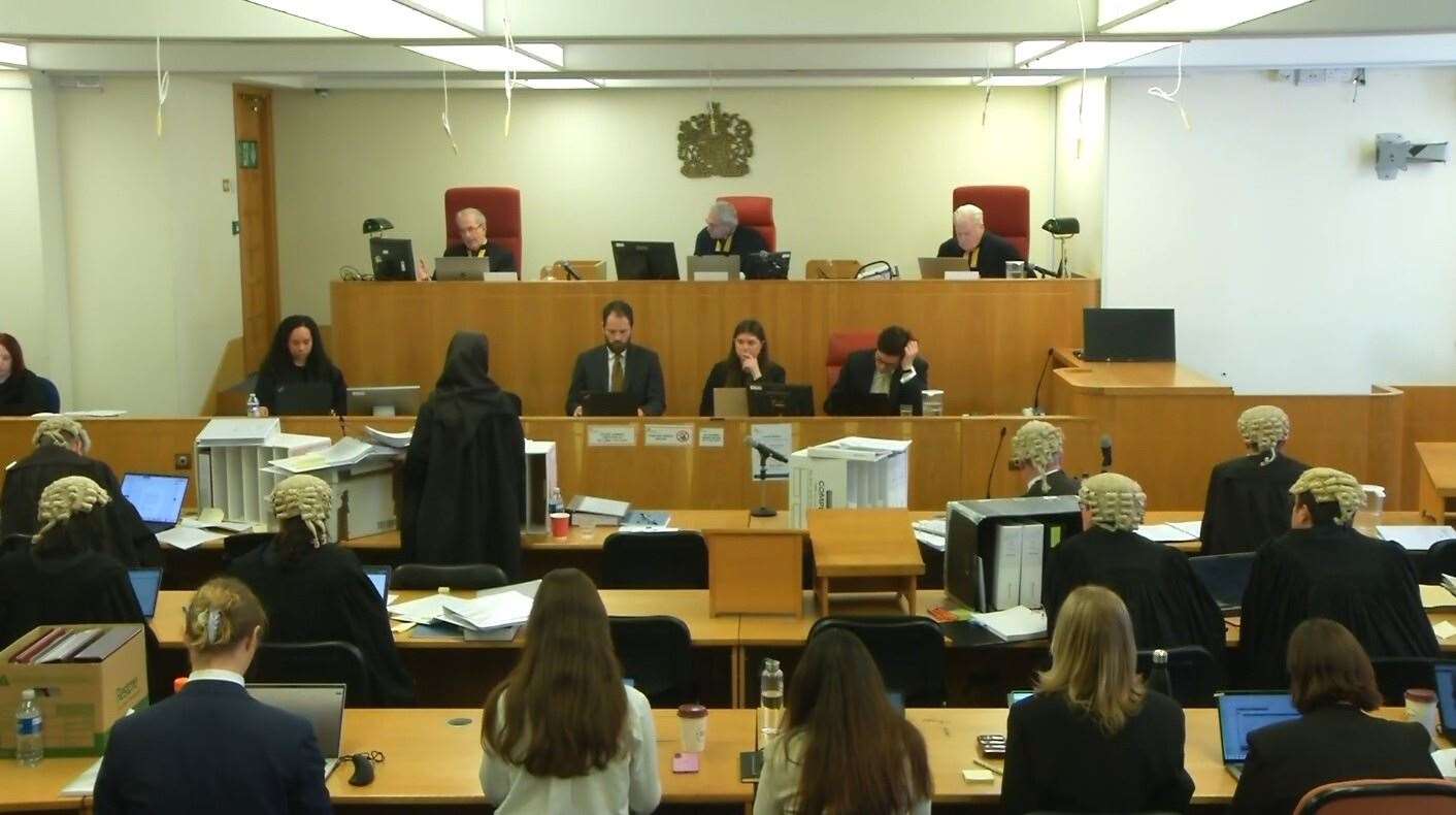 The duke attended the hearing in April (PA Wire/PA Images)