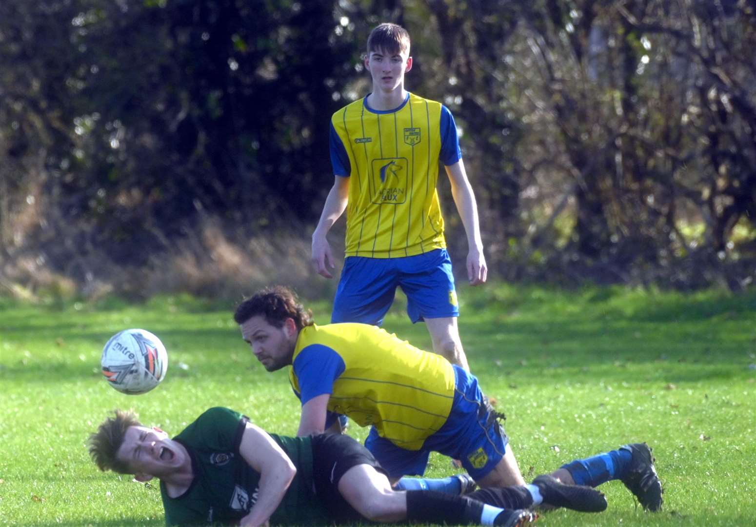 Marshland Saints Reserves (Green) v Gayton United (Yellow)