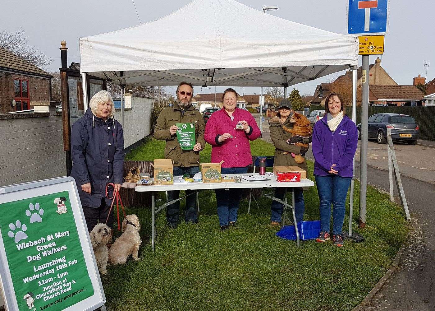Wisbech St Mary has launched a green dog walkers scheme. (30301172)
