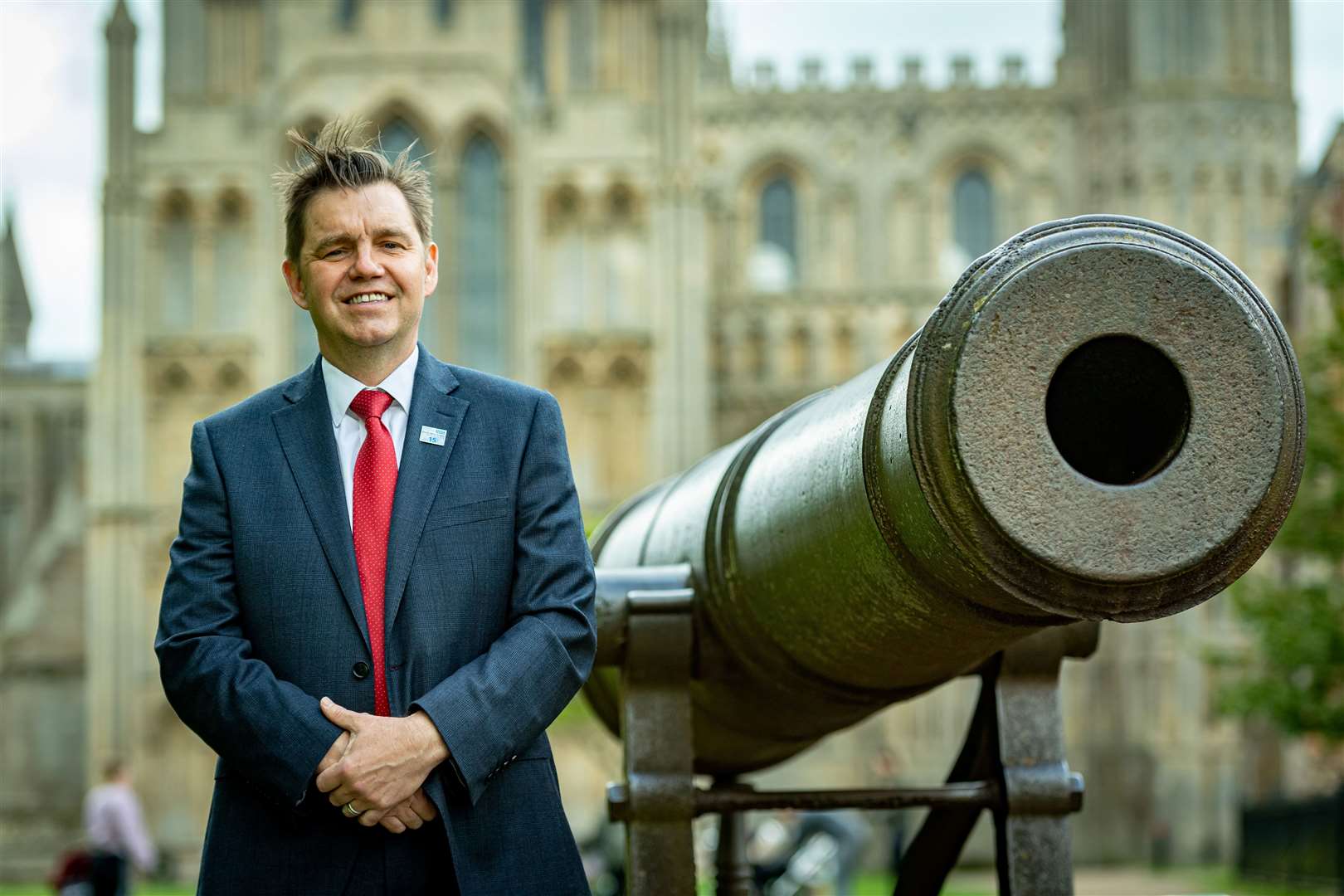 Dr Nik Johnson the new Mayor of Cambridgeshire and Peterborough Combined Authority.